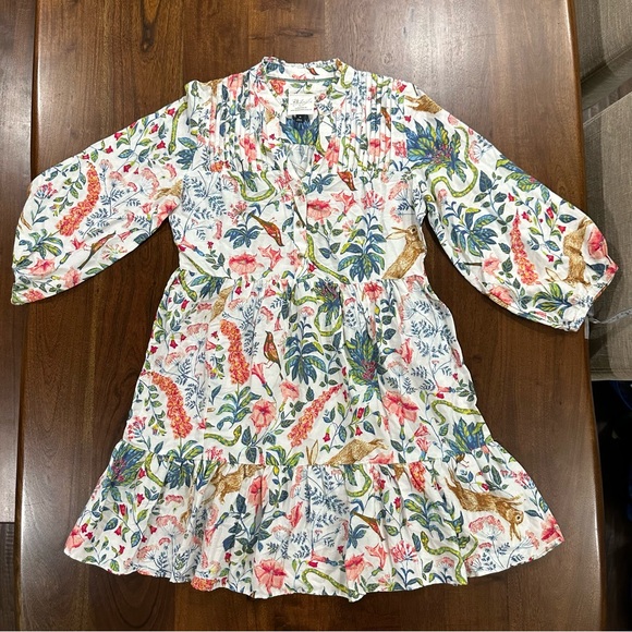 Anthropologie Other - Anthropologie Kelly Louise Judd Whimsical Flannel Sleep Dress Sz XS Boho Lounge